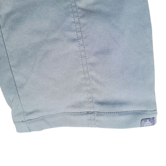 Prana Women's Grey Cargo Low Rise Bermuda Shorts Size 4 - Picture 8 of 9
